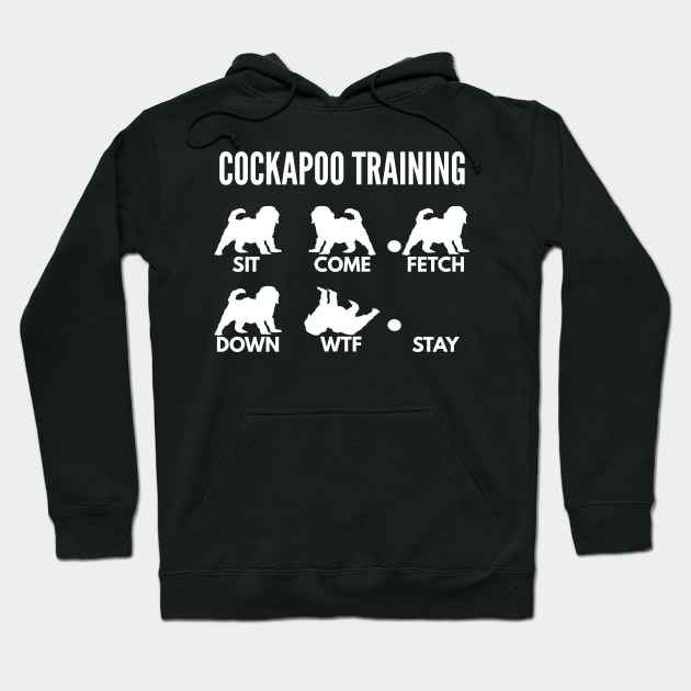 Cockapoo Training Spoodle Tricks Hoodie by DoggyStyles